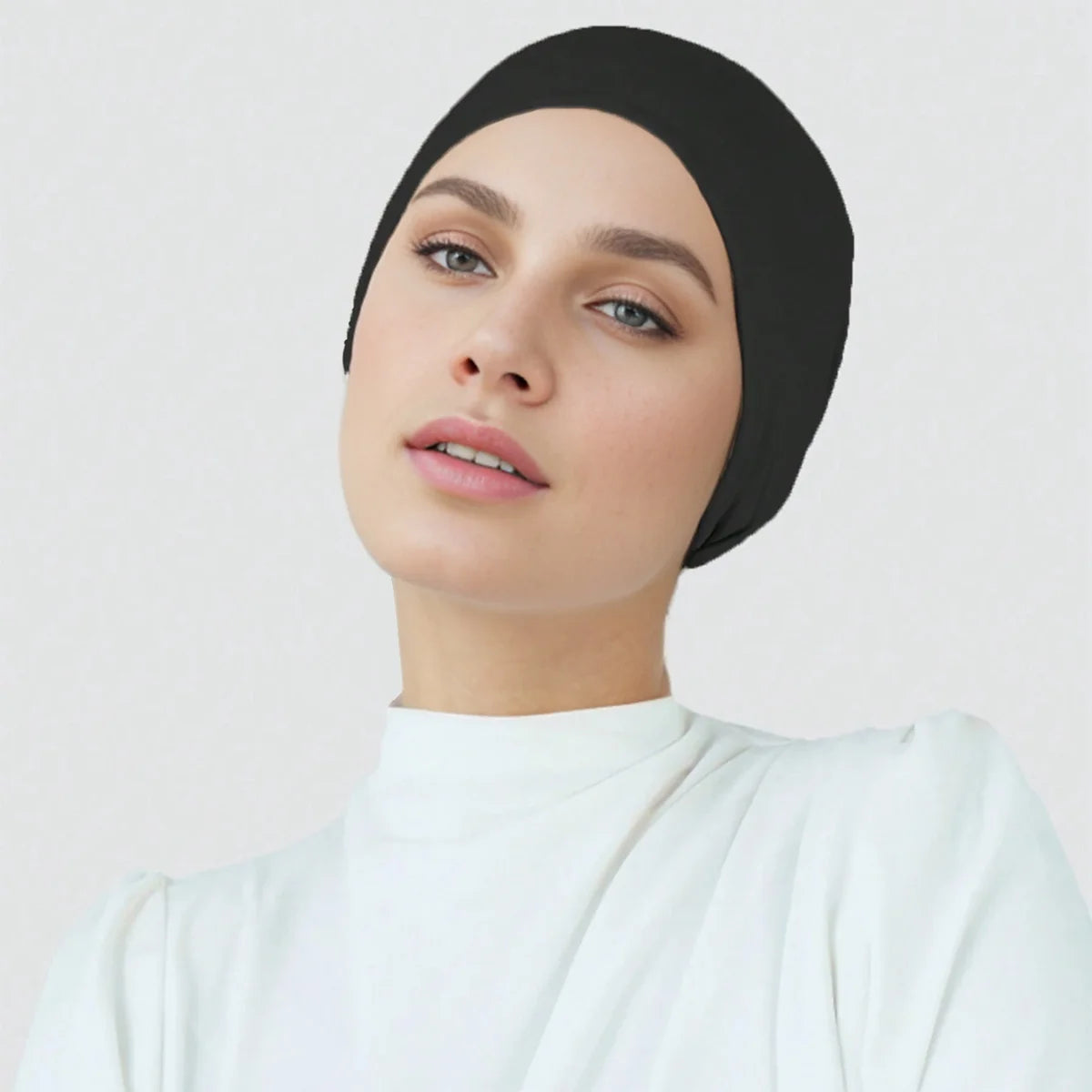 Hochwertige weiche muslimische Hijab-Untertuchkappen, Baumwoll-Stretch-Turban-Kappe, islamisches Untertuch, Motorhaube, Kopftuch, Stirnband, islamische Turbane