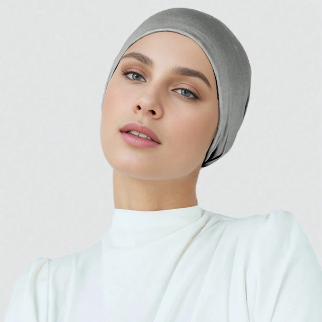 Hochwertige weiche muslimische Hijab-Untertuchkappen, Baumwoll-Stretch-Turban-Kappe, islamisches Untertuch, Motorhaube, Kopftuch, Stirnband, islamische Turbane