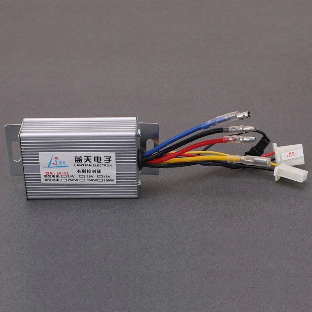 24V 250W Electric Bike Brush Motor Controller DC Electric Controller Electric Bike Motor Driver E-Scooter Part