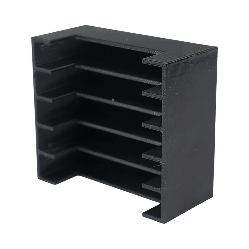 Festplatten-Aufbewahrungsbox 3,5-Zoll Mechanische Festplatten-Aufbewahrungsbox Schwarzes Aufbewahrungsregal Organizer Halter Regal Wohnwagen-Zubehör