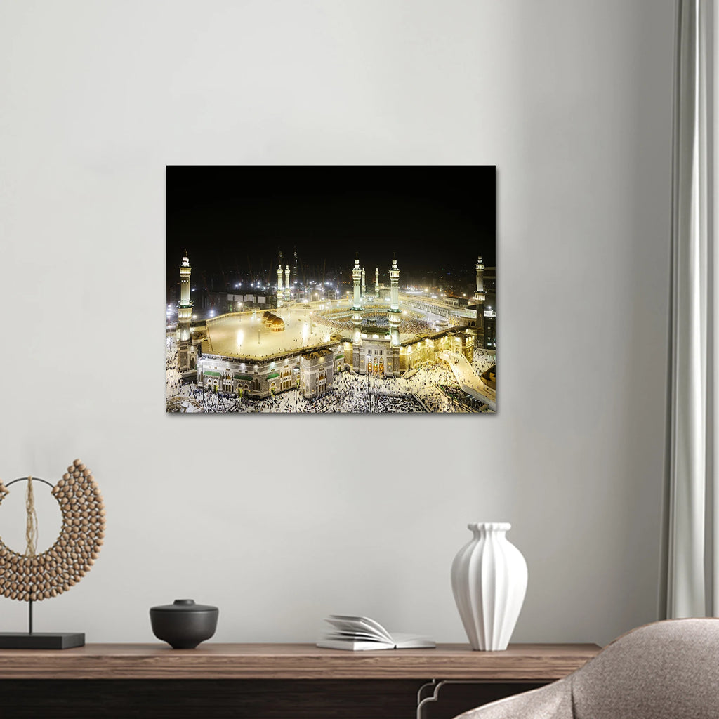 Islamic he Mosque Wall Art Canvas Prints Arbic Kaaba Al Masjid An Nabwi Islamic Canvas Poster Living Room Decor Paintings