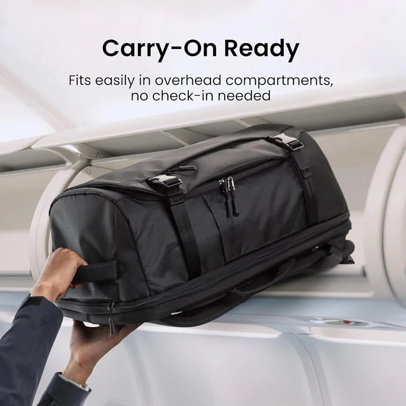 Reiserucksack 28L, Wasserdichter und Leichter Business-Rucksack für Handgepäck, Geeignet für Kurze Geschäftsreisen