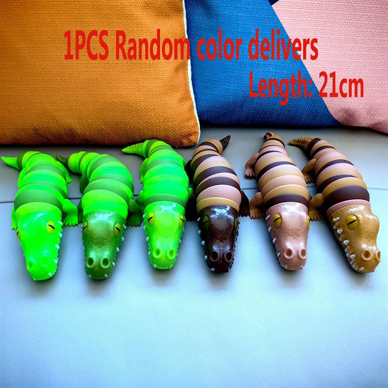 2025 New Fidget Slug Toy for children  3D Colorful Sensory Slug Relieves Fun Decompression Toy Creative Twist Fox/Ant/Fidget Toy