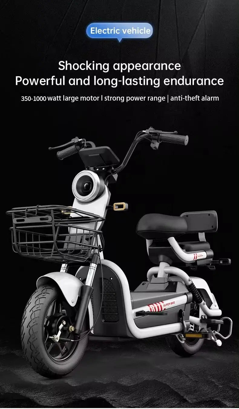 Wholesale Custom Fat Tire Electric Bike 48V Lithium Battery Long Range E-Bike Bicycle
