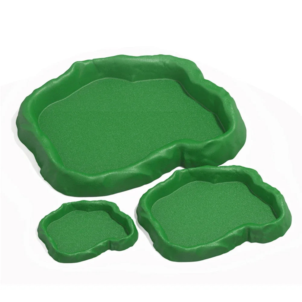 Crawler Pet Feeder Basin Reptiles Amphibians Drinking Feeder Turtle Tortoise Scorpion Lizard Crab Bowl Small Pet Supplies