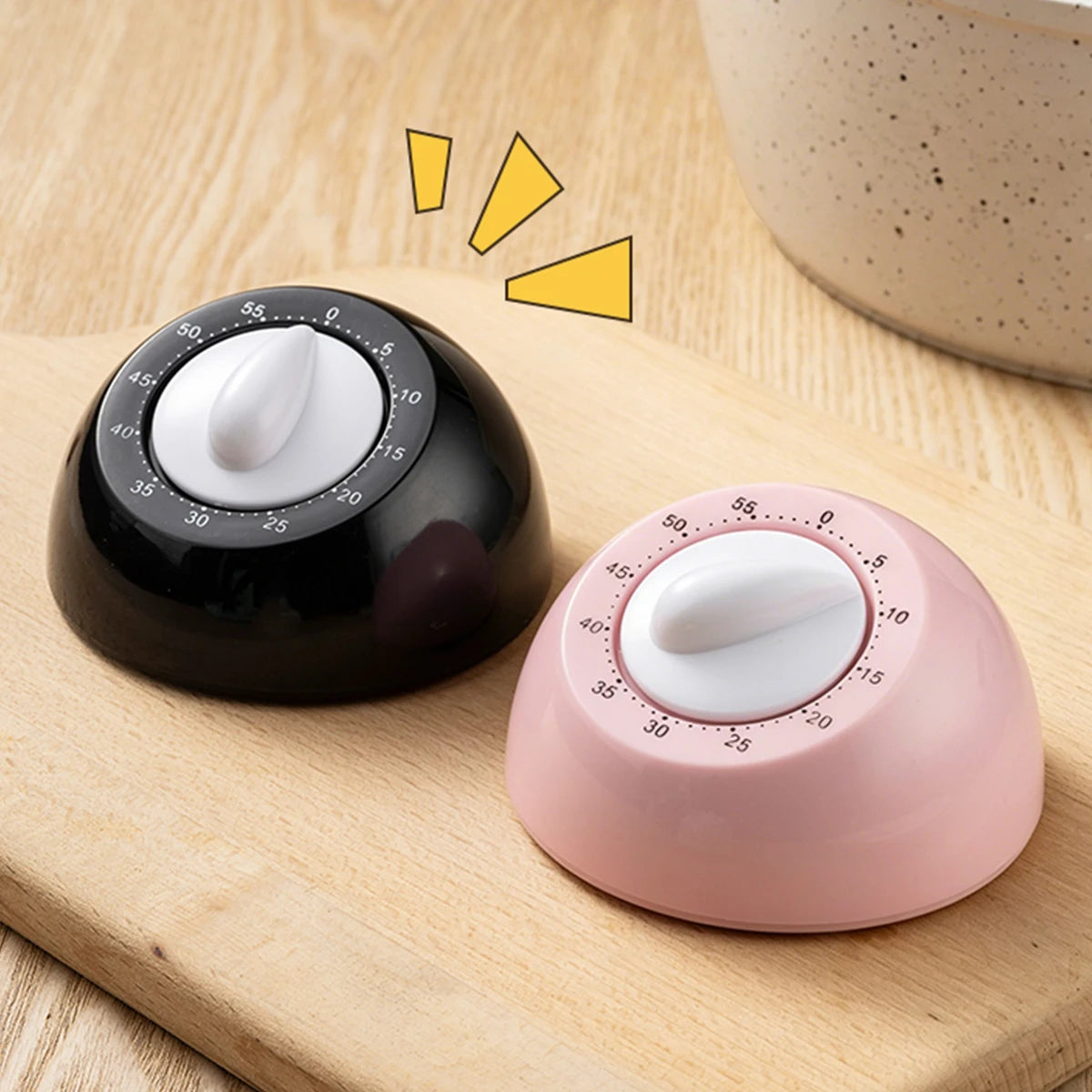 Kitchen timer mechanical reminder time management alarm self-discipline tool timer household clock countdown