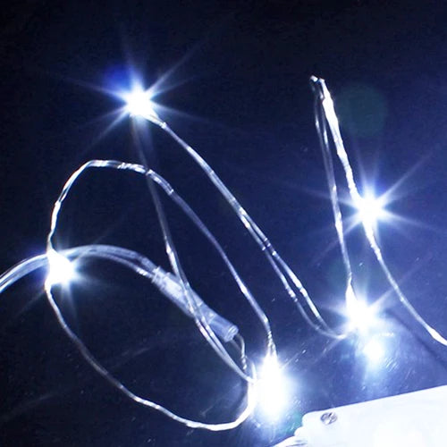 10/PCS 5M/3M LED Lantern Christmas Fairy Tale Lamp Lantern Cake Gift Box Creative Star String Light Battery Copper Wire Light