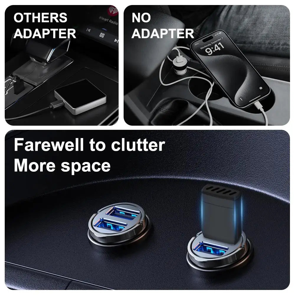 Wireless Adapter Smart Wireless CarPlay Android Auto USB Dongle WiFi Bluetooth Auto Connection OTA Upgrade für Original-Autos