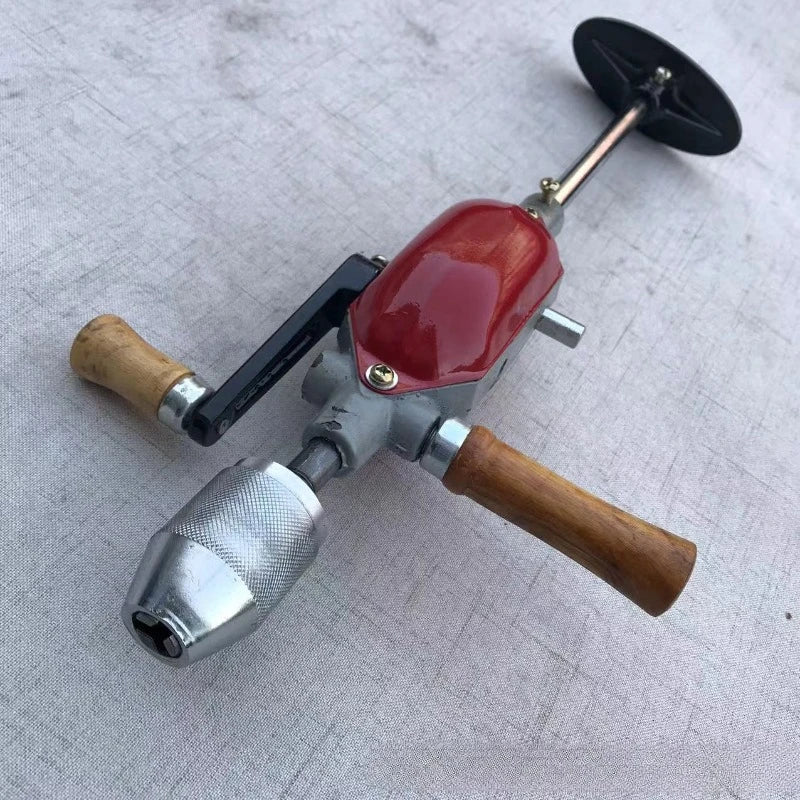 Tragbare Manuelle Handkurbel Bohrer DIY Handwerk Loch Bohren Manuelle Holzbearbeitung Bohrer Multifunktionale Holz Hand Werkzeug