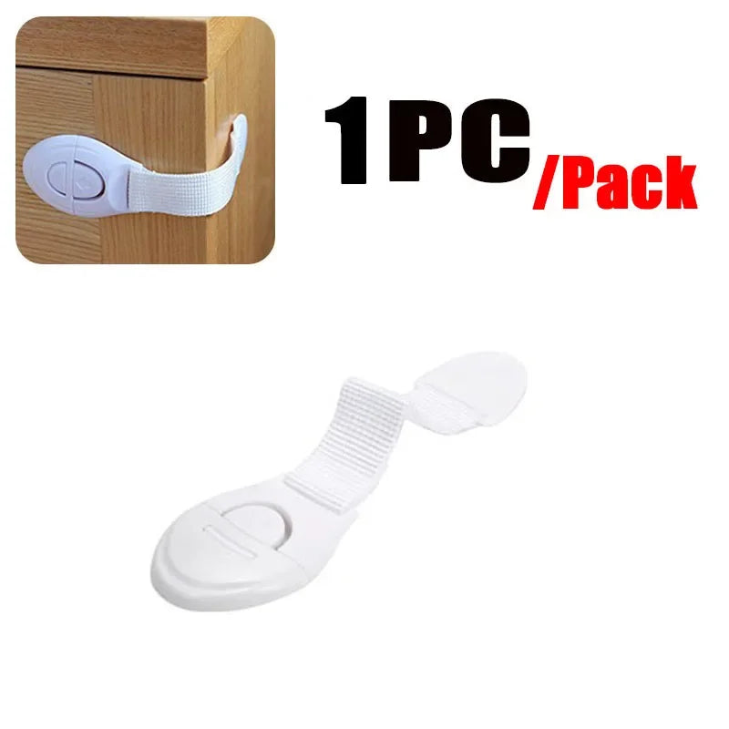 1/5/10PCS Multifunctional Baby Bag Lock Children's Cabinet Locks Punch-free Childproof Drawer Lock Anti-pinch Baby Equipment
