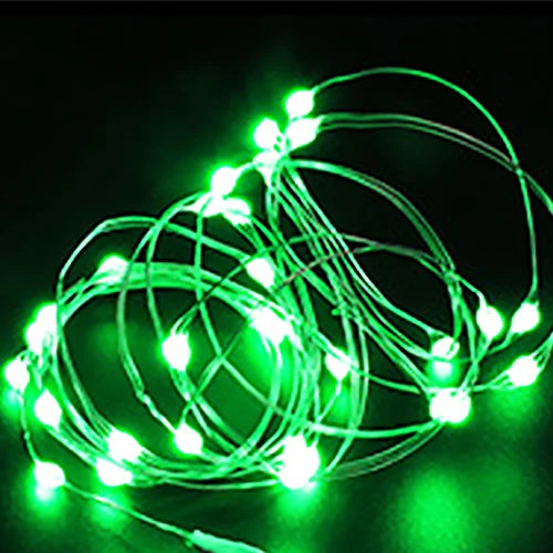 10/PCS 5M/3M LED Lantern Christmas Fairy Tale Lamp Lantern Cake Gift Box Creative Star String Light Battery Copper Wire Light