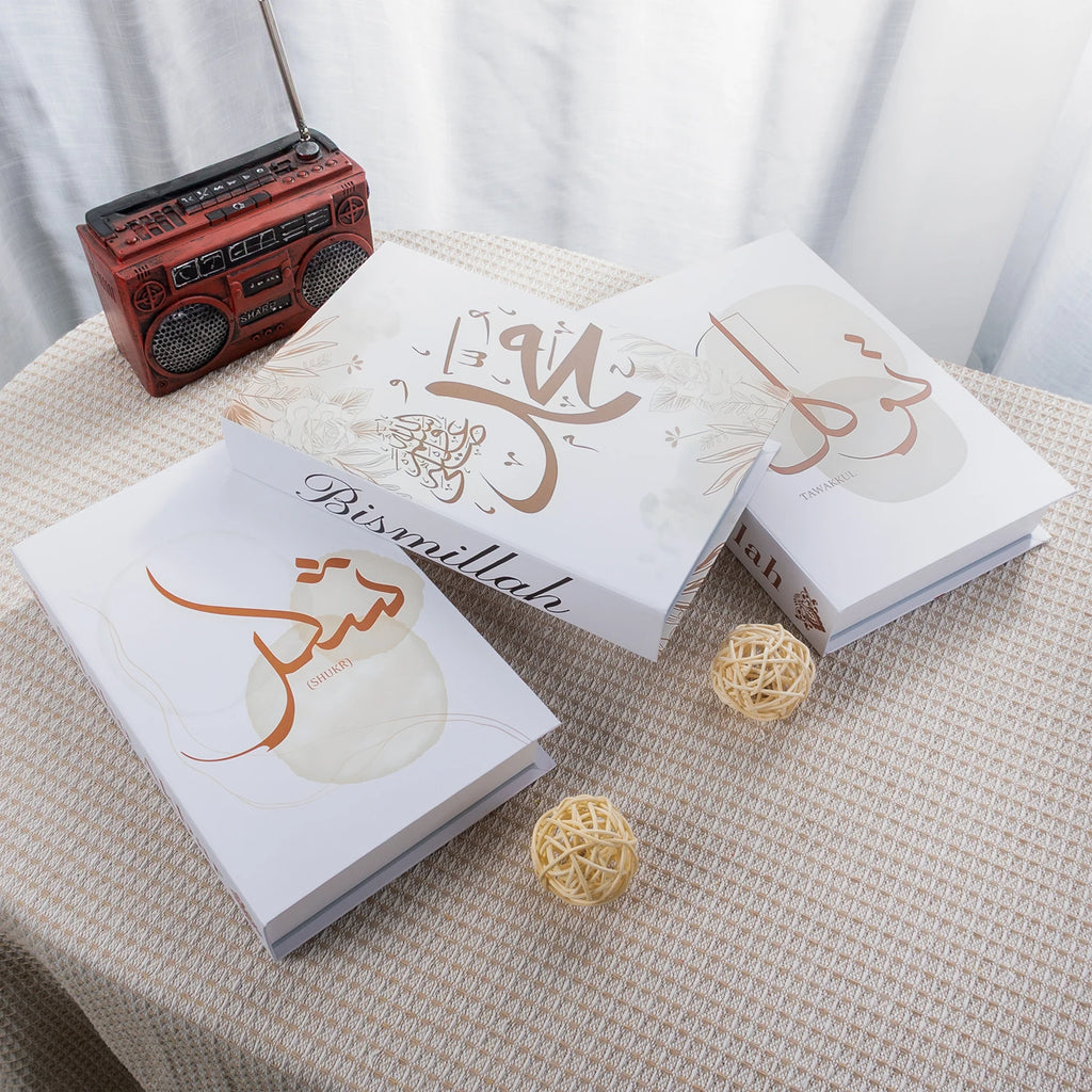 Islamic Serie Fake Book Boxs for Coffee Table Decoration Living Room Fashion Prop Books Home Decoration Model Room Accessories
