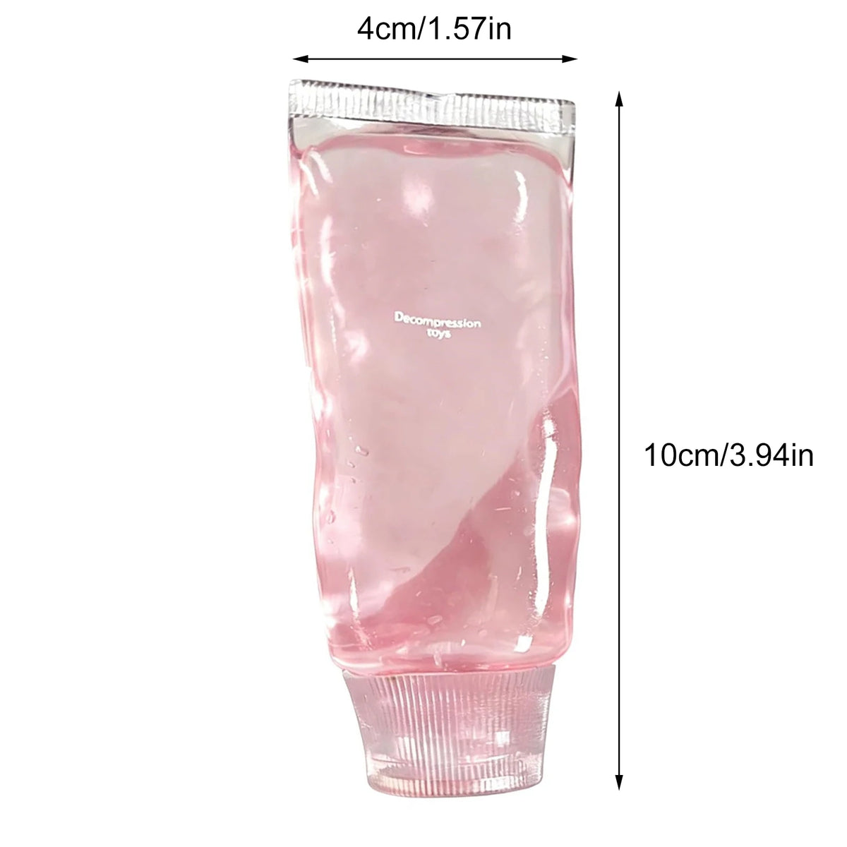 TPR Toothpaste Fidgets Sensory Plaything Slow-rebound Soft Novelty Rebounding Fidget Toy Portable Squeeze Toy for Home Or Office