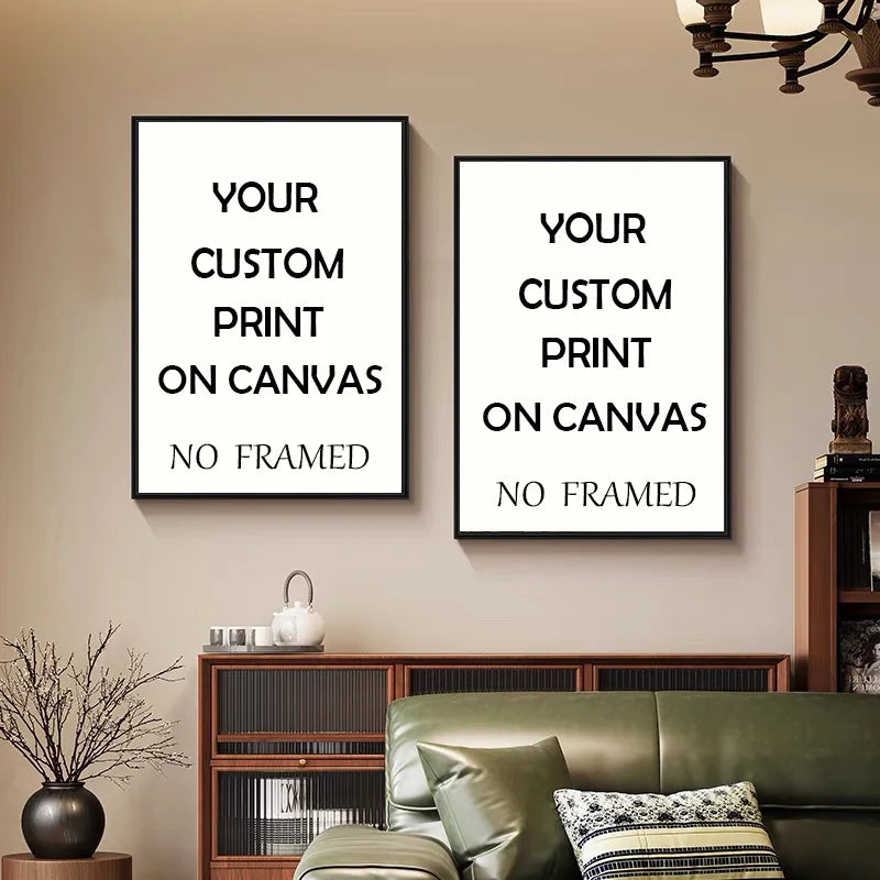 Dewprint Personalized Custom Canvas Prints Photo Custom Poster Family Life Pets Anime Birthdays Weddings Scenery Home Decor