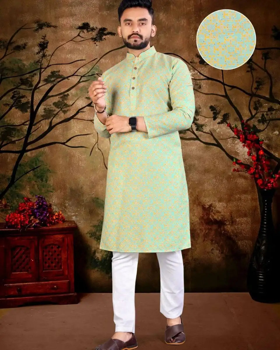 Men Islamic Arabian Patchwork Striped Embroidery Eid Muslim Long Robe Jubba Casual Thobe Men Muslim Islamic Men Robe