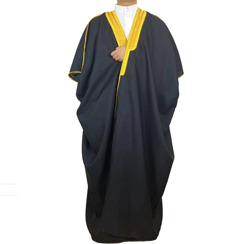Islamische Dubai Saudi Abayas Gebet Abaya Naher Osten Herren Robe Muslim Kleid Kimono Dishdasha Kleidung Kaftan Ramadan Jubba Thobe
