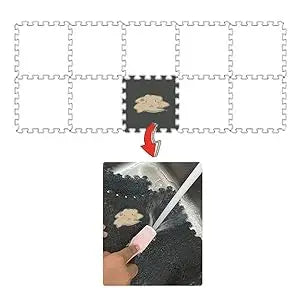 30*30cm 1-10Pcs Pet Warming Pad EVA Foam Guinea Pig Hamster Soft Sleeping Mat Rabbit Sleeping Mat Blanket Bed Pet Accessories
