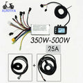 25A E-Bike Brushless Motor Controller 24V/36V/48V 350W-500W with  P.A.S Throttle UART No.2 P3 LCD Display for E- Scooter Repair.