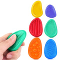 2026 New Fidget Toys Adults Sensory Silicone Stone 6 Pack Textured for Autism Kids Calming Down Fidget Stress Relief Toys…