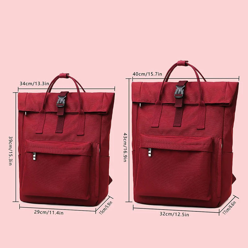 Schulrucksack für Studentinnen mit Großer Kapazität 2026 Neuer Nischen-Notebook-Rucksack 14-Zoll-Computertasche Mädchen-Rucksack