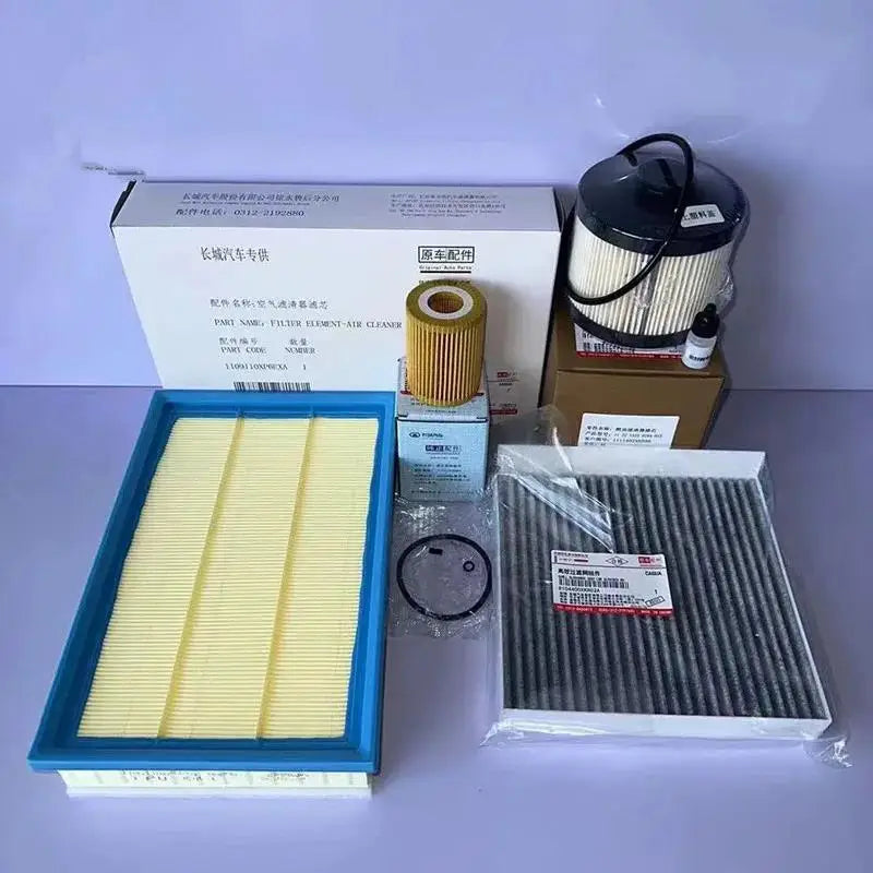 Autoteile für 2022 2023 2024 Diesel GWM Great Wall Poer GWM CANNON/Ute/Pao Luftfilter Ölfilter Innenraumfilter Dieselfilter