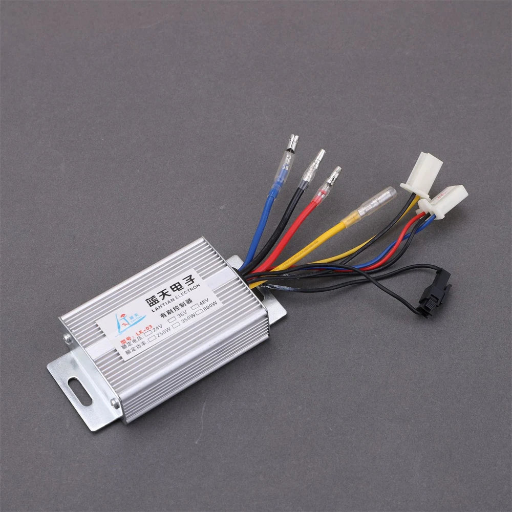 24V 250W Electric Bike Brush Motor Controller DC Electric Controller Electric Bike Motor Driver E-Scooter Part