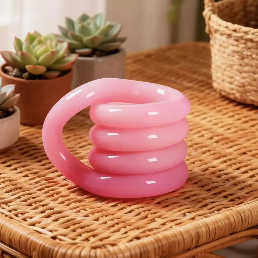 Twisty Fidget Toys Twist And Spin Sensory Toys Changes Color With Temperature For Kids Adults Stress Relief Toys
