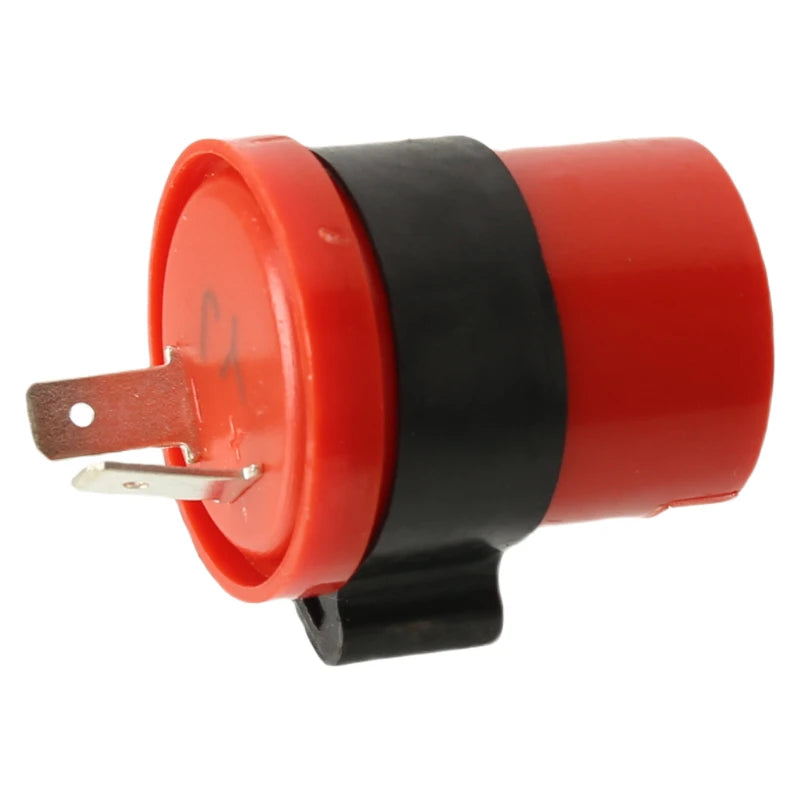 Offroad-Motorradzubehör 12V roter runder Buzzer-Blitzgeber elektrische Komponenten