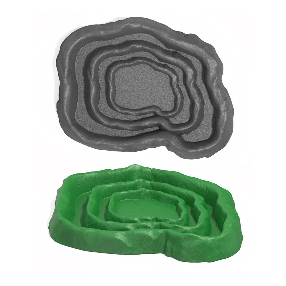 Crawler Pet Feeder Basin Reptiles Amphibians Drinking Feeder Turtle Tortoise Scorpion Lizard Crab Bowl Small Pet Supplies