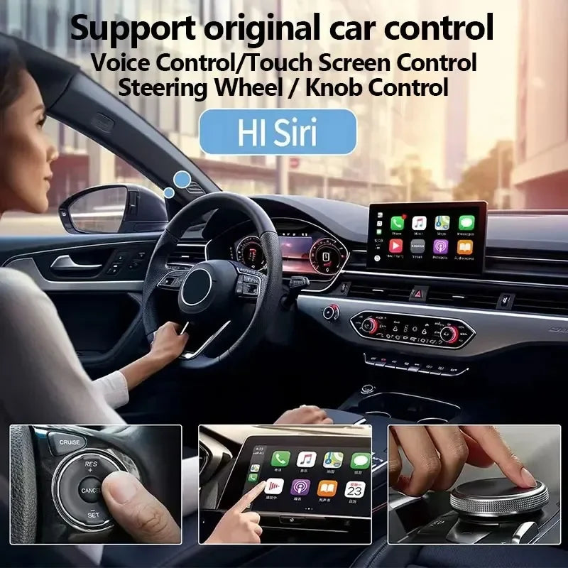Wireless Adapter Smart Wireless CarPlay Android Auto USB Dongle WiFi Bluetooth Auto Connection OTA Upgrade für Original-Autos