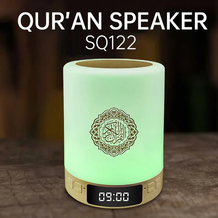 Koran Azan Islamischer Muslimischer Koran Arabischer Ramadan Kabelloser Bluetooth-Lautsprecher Tragbare Helle Nachtlampe Heilige Lampe Arabischer Islam Sound