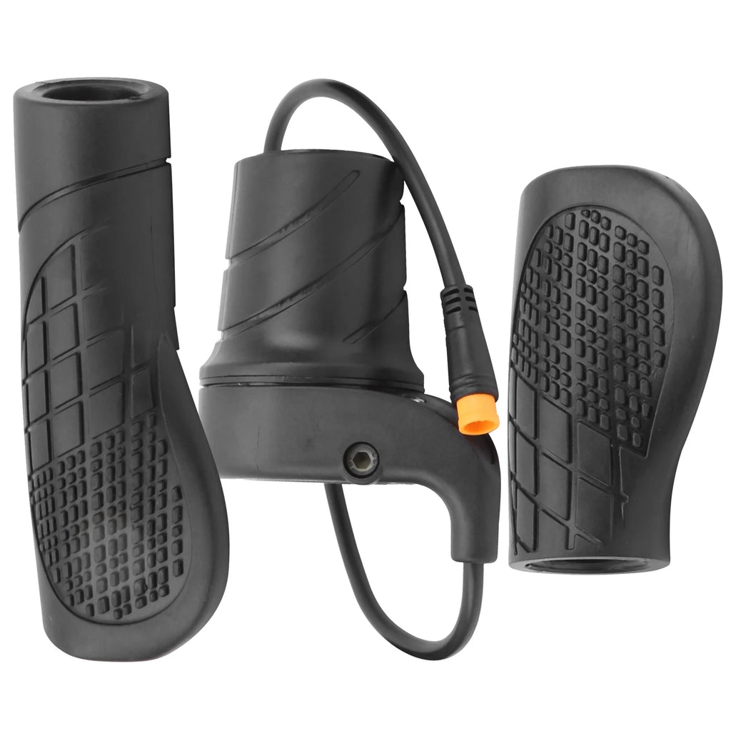 Electric Bike Half Twist Throttle Right Handle Throttle E-Bike Half Waterproof Connector for Electric Scooter Part