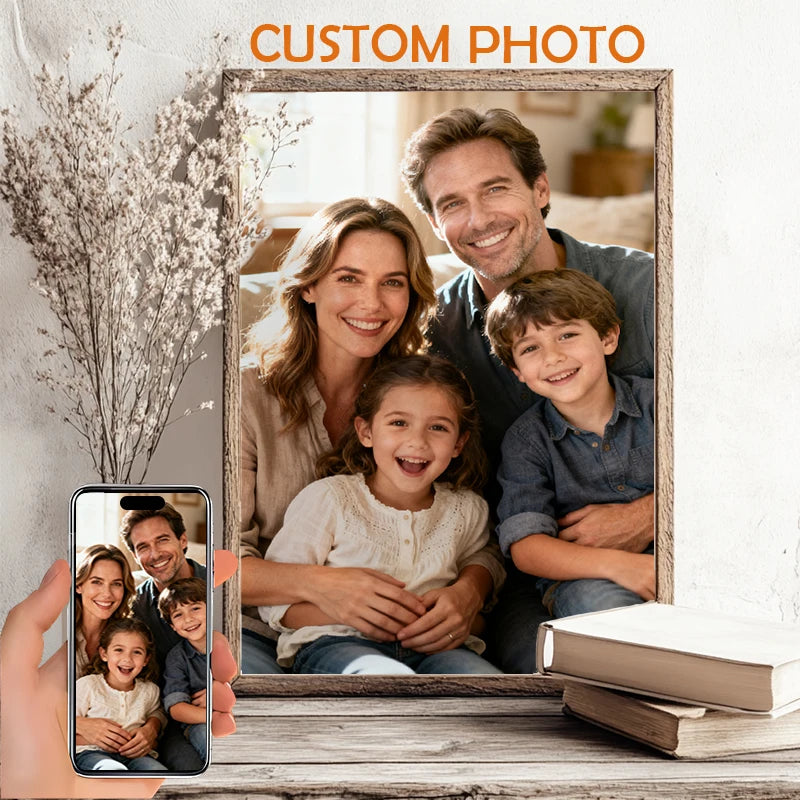 Dewprint Personalized Custom Canvas Prints Photo Custom Poster Family Life Pets Anime Birthdays Weddings Scenery Home Decor
