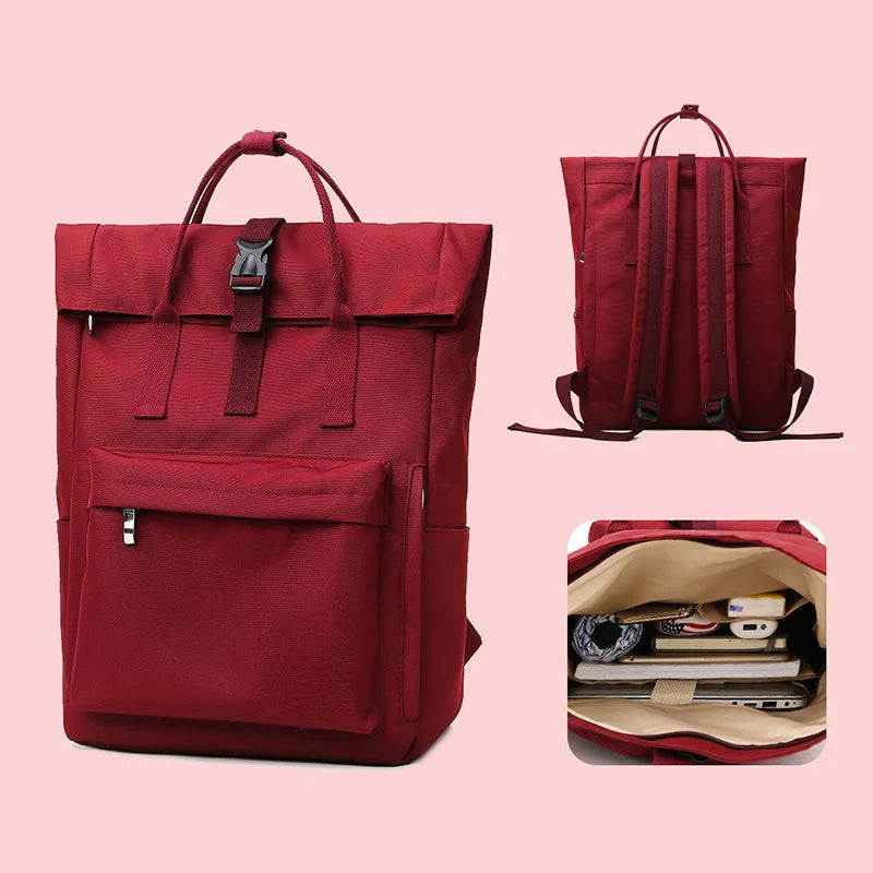 Schulrucksack für Studentinnen mit Großer Kapazität 2026 Neuer Nischen-Notebook-Rucksack 14-Zoll-Computertasche Mädchen-Rucksack