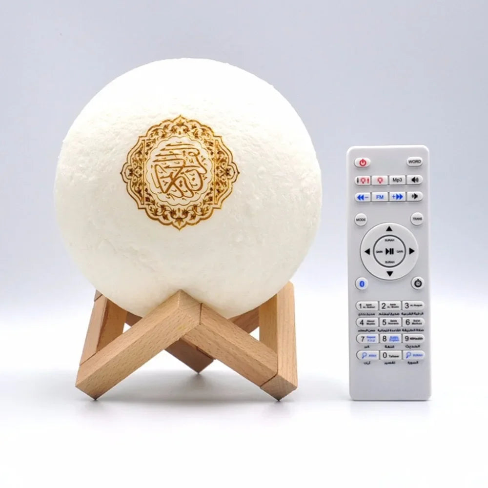Koran Azan Islamischer Muslimischer Koran Arabischer Ramadan Kabelloser Bluetooth-Lautsprecher Tragbare Helle Nachtlampe Heilige Lampe Arabischer Islam Sound