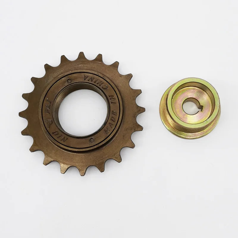 16T 18T 20T 22T Ebike Freewheel with Adaptor base for Unite Motor 1/2"x"1/8" Chain Fit #410 Bicycle Chain For right Drive motor