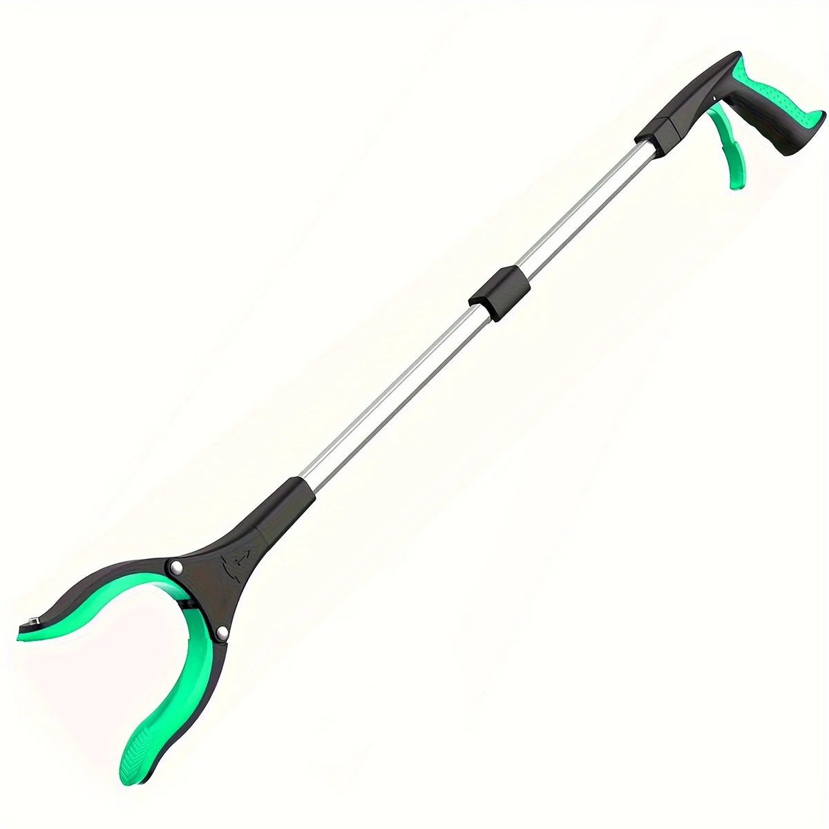 Long handle foldable garbage clip, multifunctional environmental sanitation garbage collector, compact and portable sanitary gar