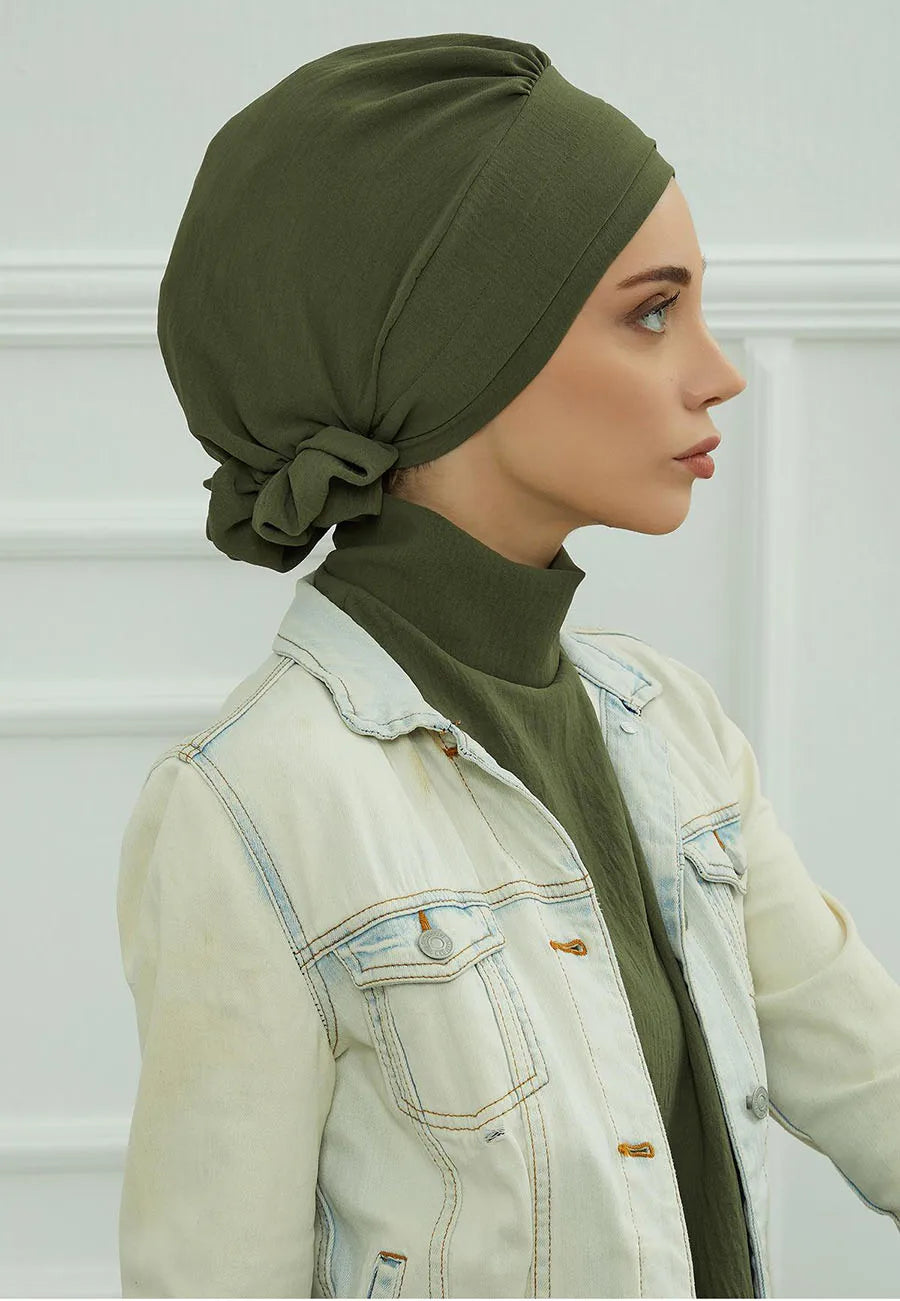 Islamische Hut Hijabs für Frau trend ige Blume Kopftuch Unter kappe Motorhaube Frauen muslimischen Turban Hut Damen Kopf wickel Bandana Schädel kappe