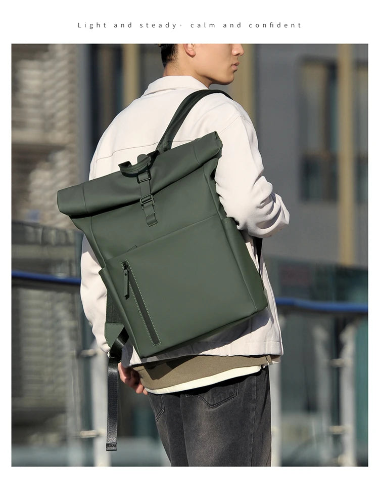 Oxford Erweiterbare Herrenrucksäcke, wasserdichter Sport-Reiserucksack für Herren, 15,6 Zoll Laptoptasche, Luxustaschen, Mochilas Para Hombre