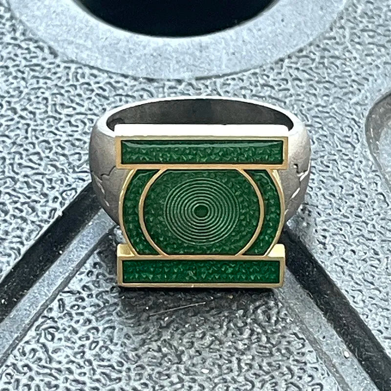 2026 Lanterns Green Lantern Corps Ring Metal Cosplay Dc Tv Series Official Collectible Prop Cosplay Costume Decor Accessory
