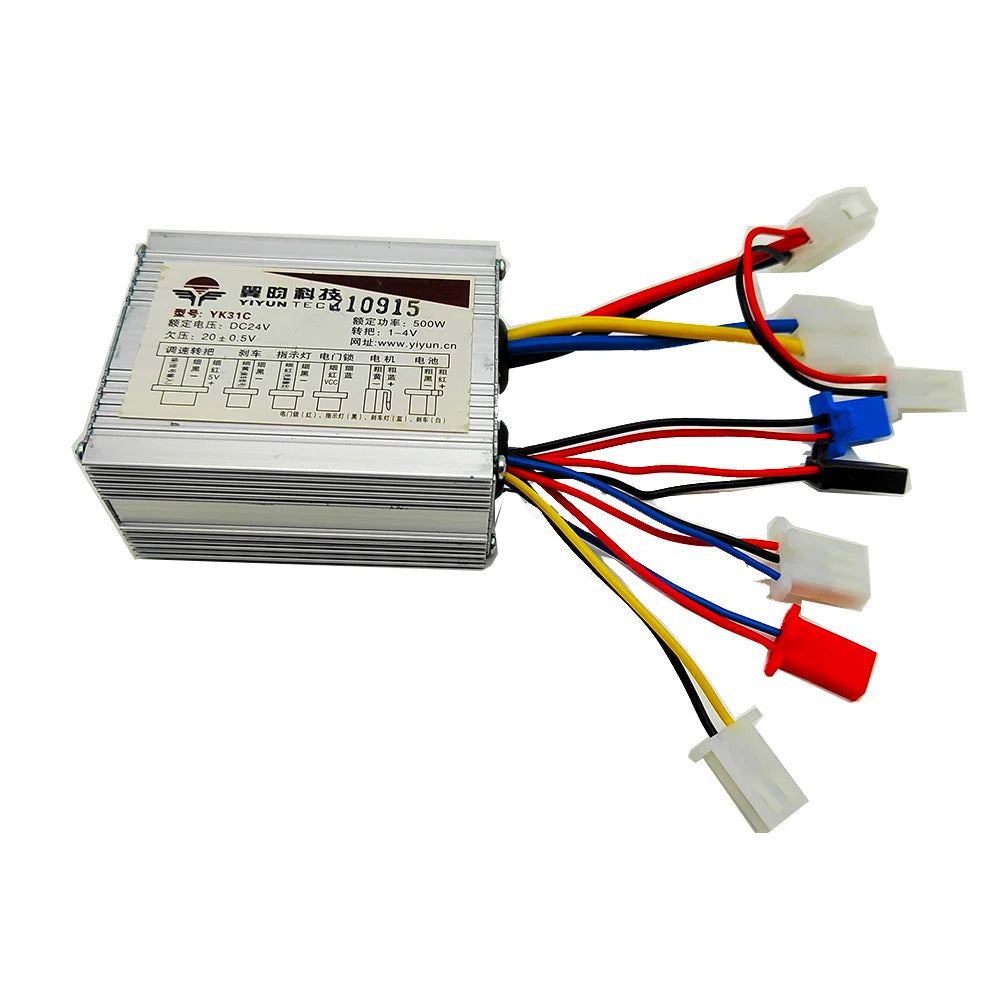 24V 36V 48V 250W/350W/500W E-bike Controller Brushed Controller Speed for Electric Bike/Scooter/Bicycle