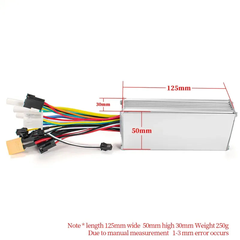 24V 36V 48V 60V Electric Bike Brushless Controller with LCD Display E-bike Accessories Parts E-Scooter 500W S886 S830 G51 S866