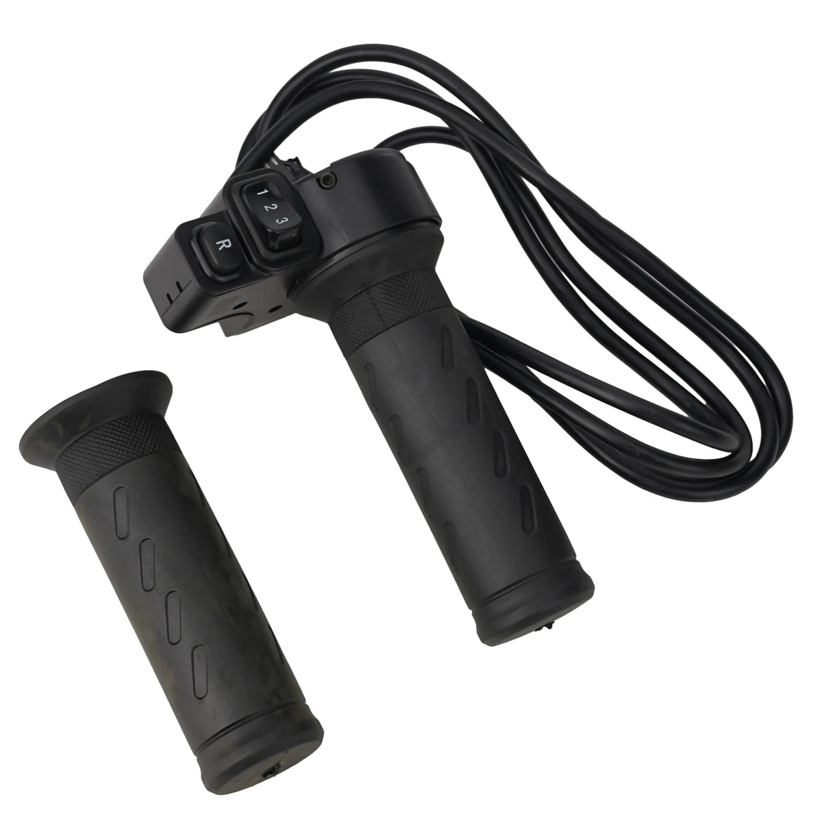 1Pair 3 Speed EBikeTwist-Speed Throttle Ebike Right/Left Handle Helf Twist-Throttle 24V 36V 48V 72V For Electric Scooter Bicycle