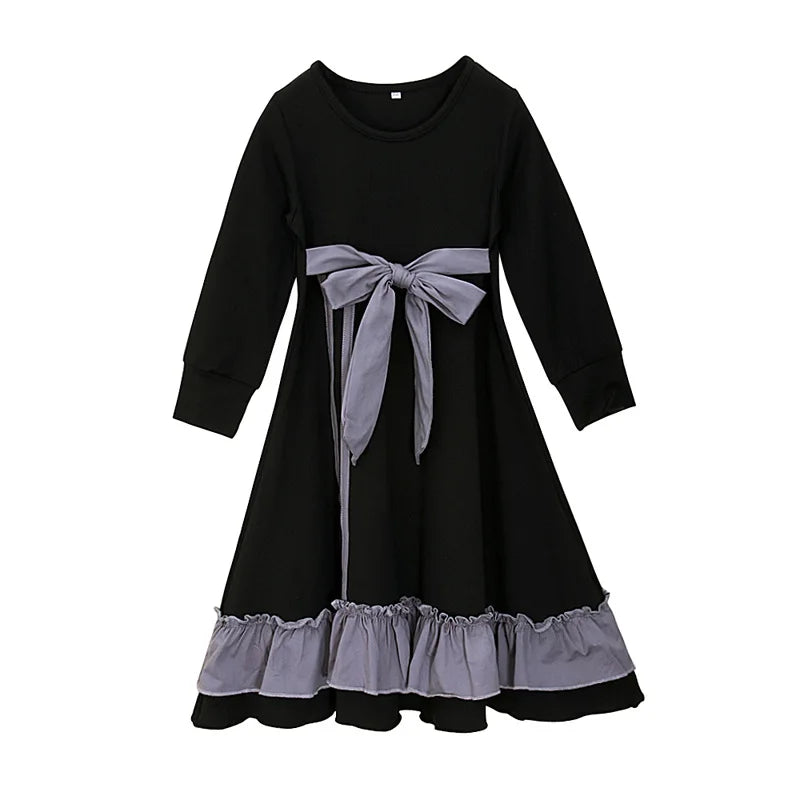 Muslim Ramadan 2Pcs Islamic Girls Modest Prayer Gown Long Sleeve Dress Hijab Arabic Kids Abayas Dubai Kaftan Robe with Headscarf