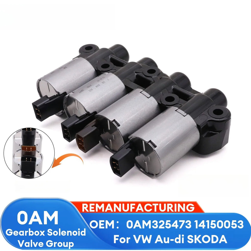 Für 0AM 0AM325473 Autoteile DSG 0AM DQ200 Getriebe-Magnetventile 7-Gang-Getriebeventile passend für Volkswagen Audi Skoda