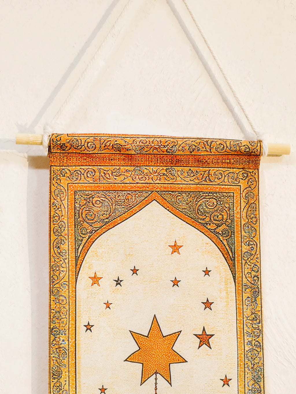 Islamic Ramadan Wall Banner Moon Star Lantern Tapestry for Eid Mubarak Kareem Muslim Festival Home Decor Hanging Ornaments Gifts