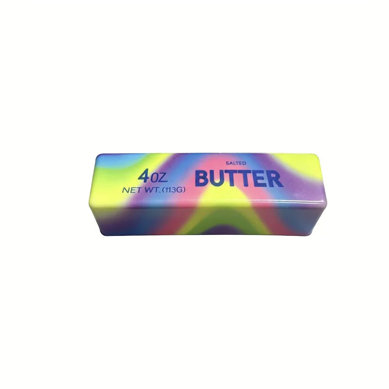 2026 New Butter Stick Fidget Toys Squishy Elastic Cheese Stick Funny Decompression Stress Anxiety Relief Game Squeeze Prank Toy
