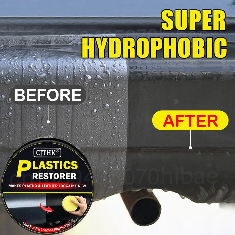 Auto Kunststoff Restaurator Auto Innen Panel Erneuerung Wachs Beschichtung Leder Kunststoff Gummi Polnischen Reparatur Auto Reconditioning Creme Pflege