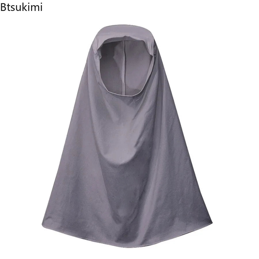 Muslim Ramadan 2Pcs Islamic Girls Modest Prayer Gown Long Sleeve Dress Hijab Arabic Kids Abayas Dubai Kaftan Robe with Headscarf
