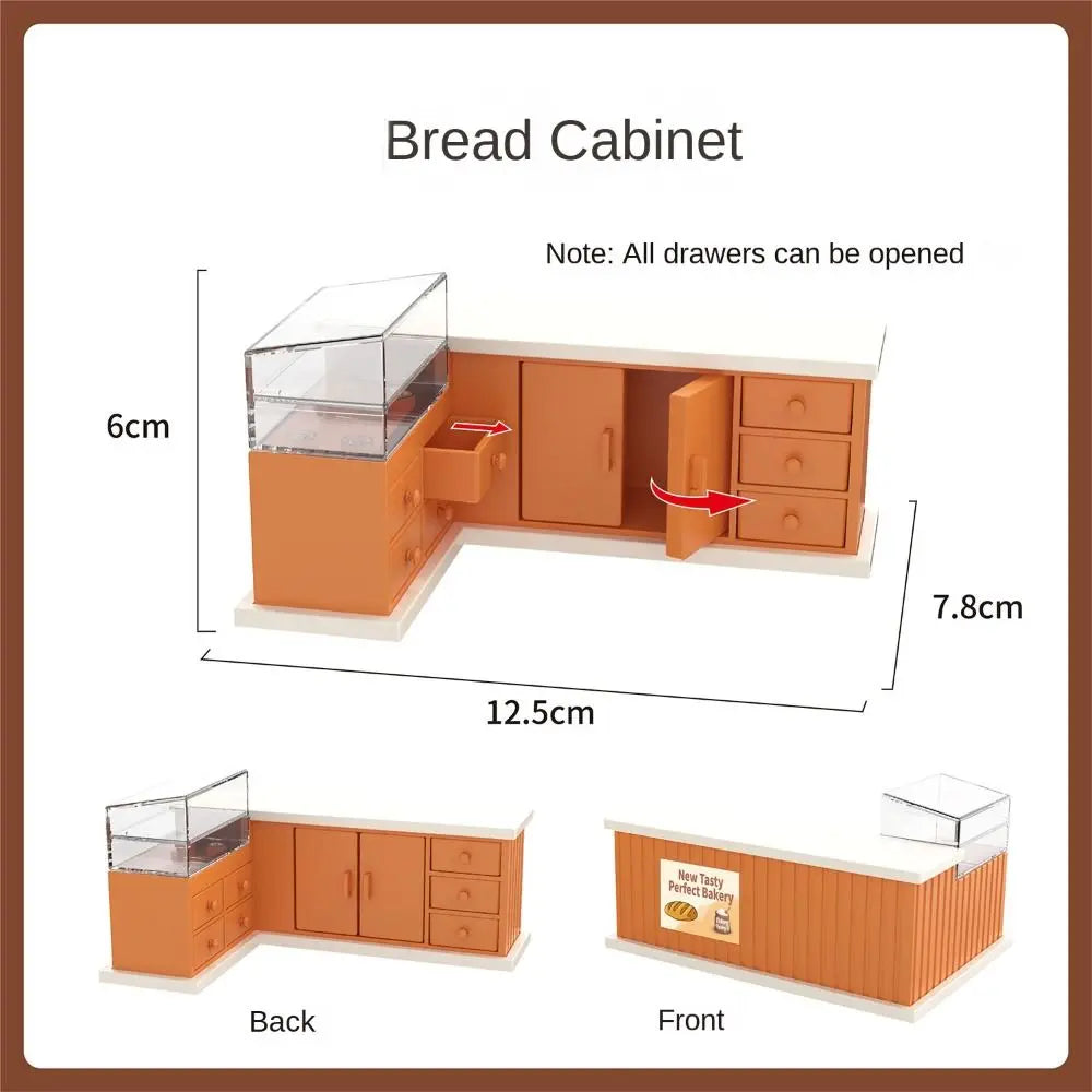 1:12 Dollhouse Miniature Furniture Accessories ABS Sofa Floor Lamp Shelf Kettle Doll House Bedroom Kitchen Furniture Model